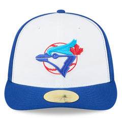 Toronto Blue Jays New Era Baseball Hall of Fame 59FIFTY Low Profile Fitted Hat - Royal/White - New Era on Sale
