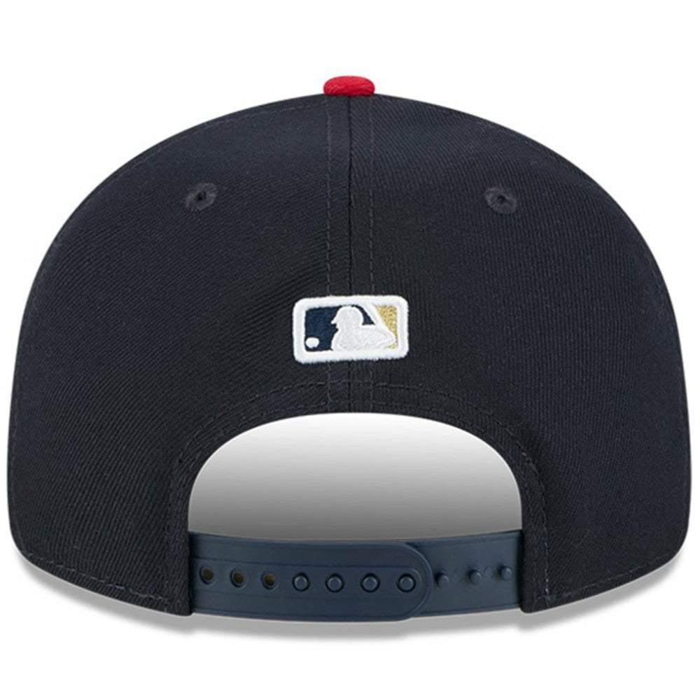 Washington Nationals New Era Baseball Hall of Fame Retro Crown 9FIFTY Adjustable Hat - Navy/Red - New Era on Sale