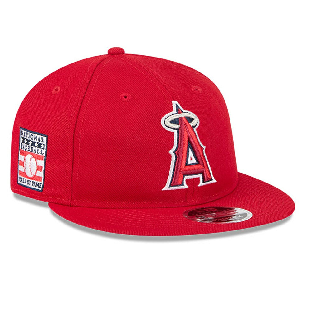 Los Angeles Angels New Era Baseball Hall of Fame Retro Crown 9FIFTY Adjustable Hat - Red - New Era Online