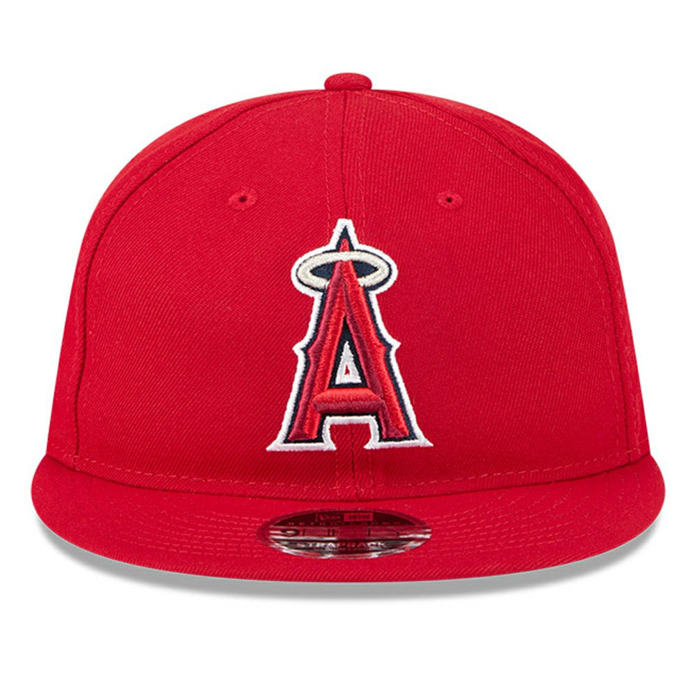 Los Angeles Angels New Era Baseball Hall of Fame Retro Crown 9FIFTY Adjustable Hat - Red - New Era Online