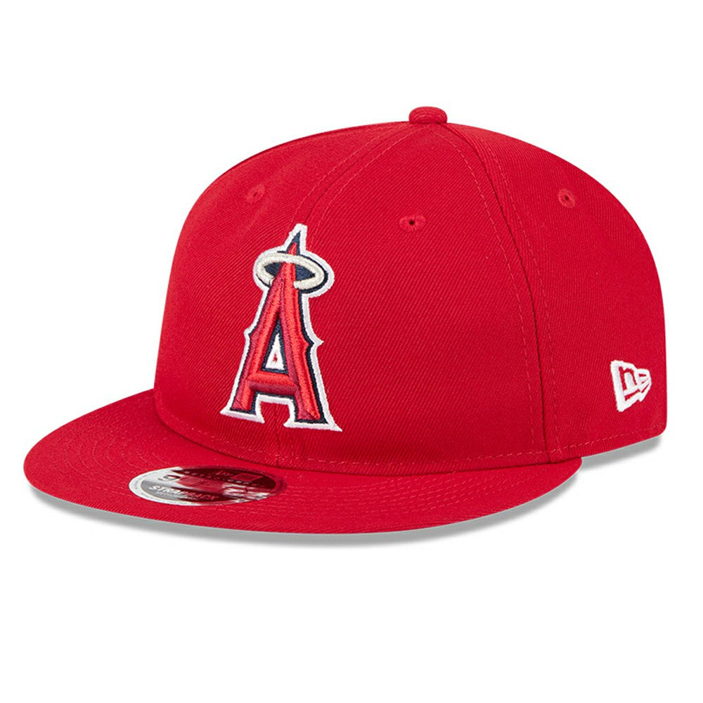Los Angeles Angels New Era Baseball Hall of Fame Retro Crown 9FIFTY Adjustable Hat - Red - New Era Online