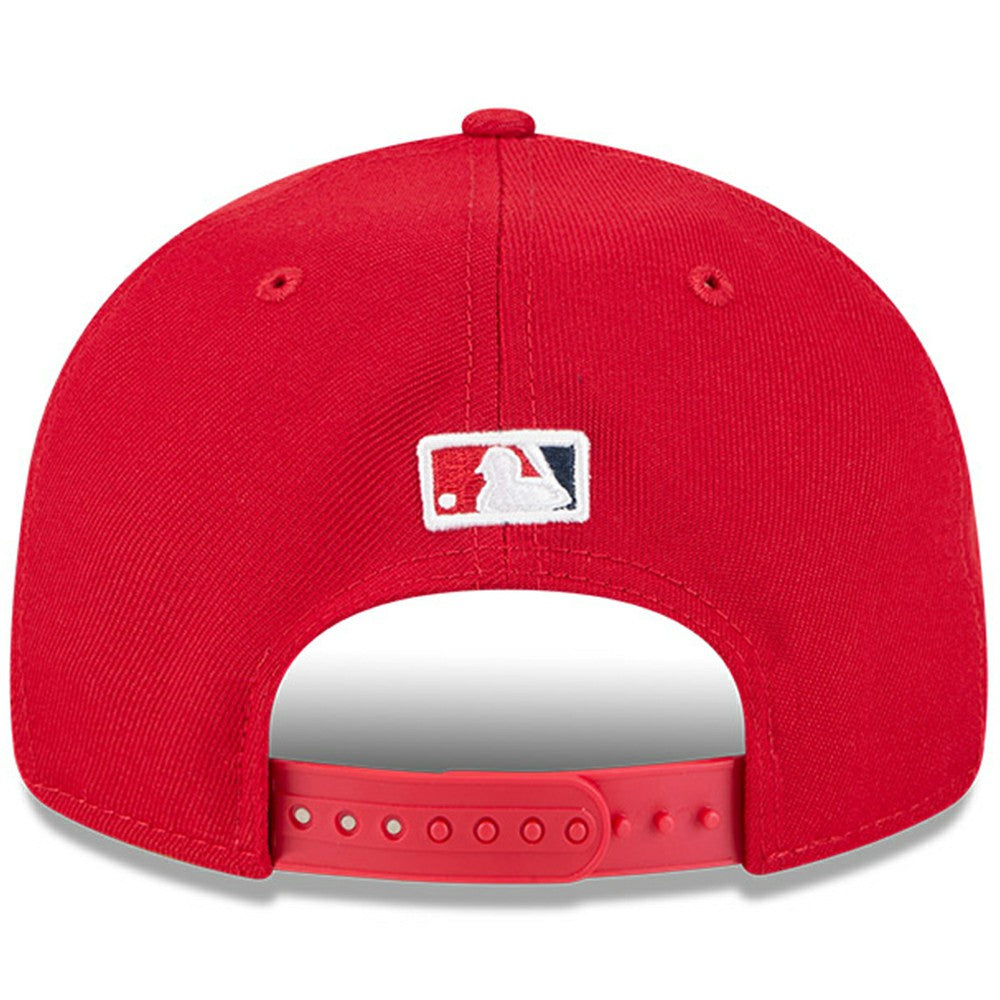 Los Angeles Angels New Era Baseball Hall of Fame Retro Crown 9FIFTY Adjustable Hat - Red - New Era Online