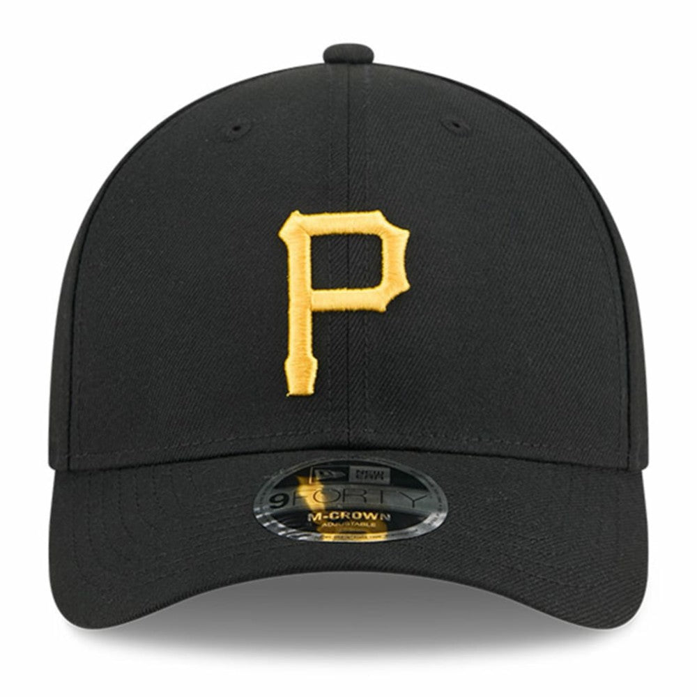 Pittsburgh Pirates New Era Baseball Hall of Fame 9FORTY M-Crown Adjustable Hat - Black - New Era Lifestyle