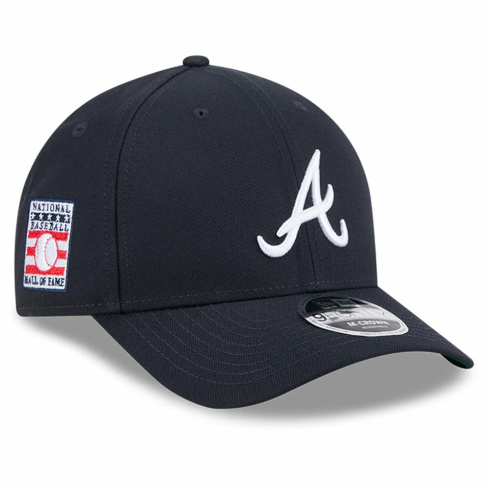 Atlanta Braves New Era Baseball Hall of Fame 9FORTY M-Crown Adjustable Hat - Navy - New Era on Sale