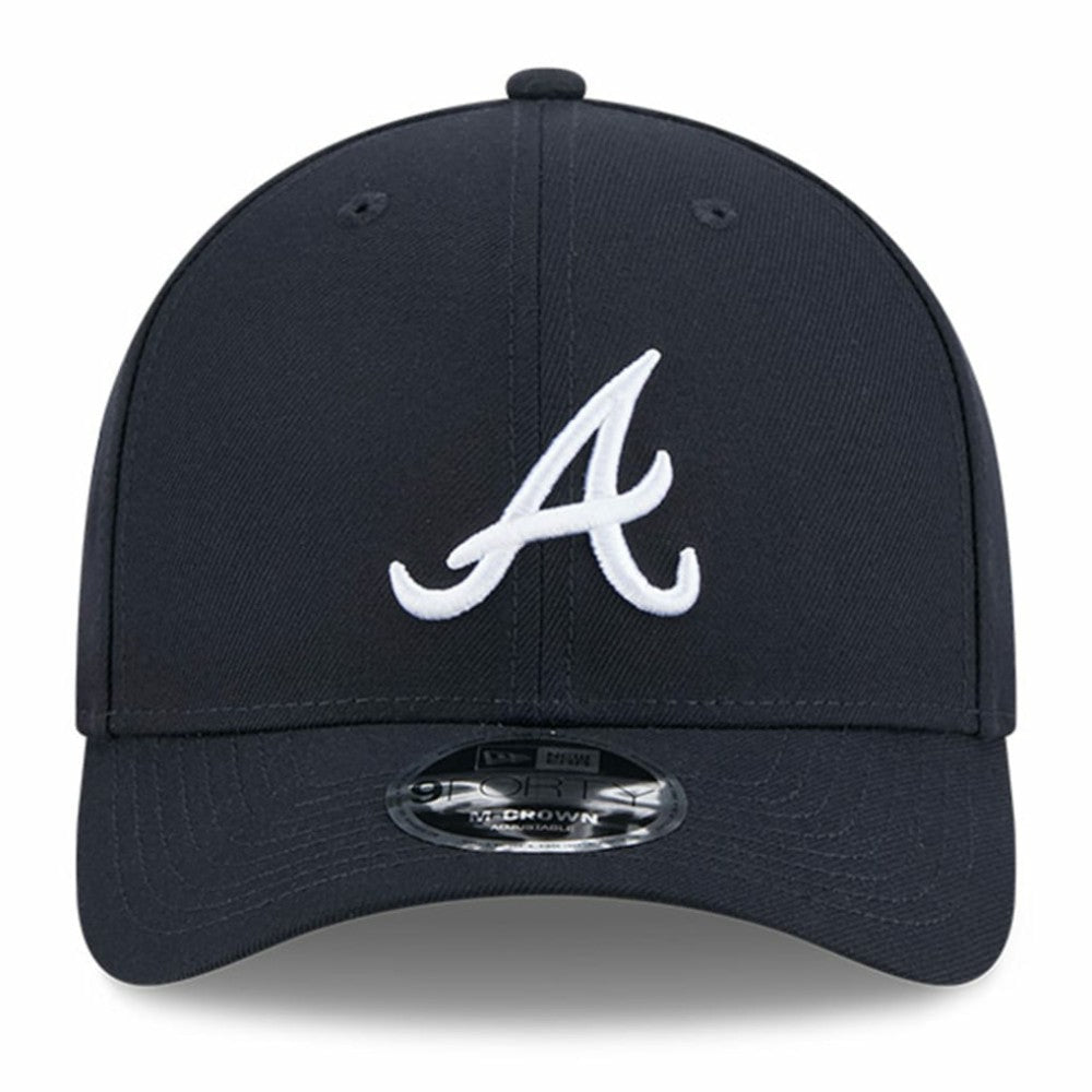 Atlanta Braves New Era Baseball Hall of Fame 9FORTY M-Crown Adjustable Hat - Navy - New Era on Sale