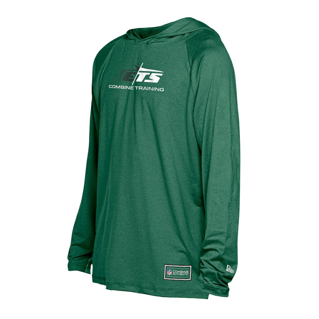 New York Jets New Era Functional Fandom Hoodie Green