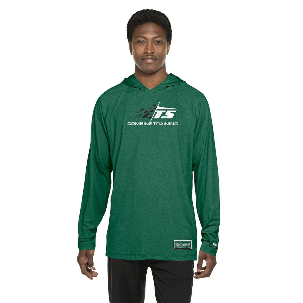 New York Jets New Era Functional Fandom Hoodie Green