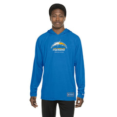 Los Angeles Chargers New Era Functional Fandom Hoodie Blue
