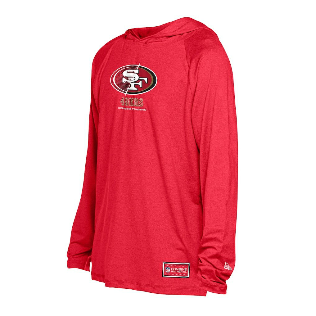 San Francisco 49ers New Era Functional Fandom Hoodie Scarlet
