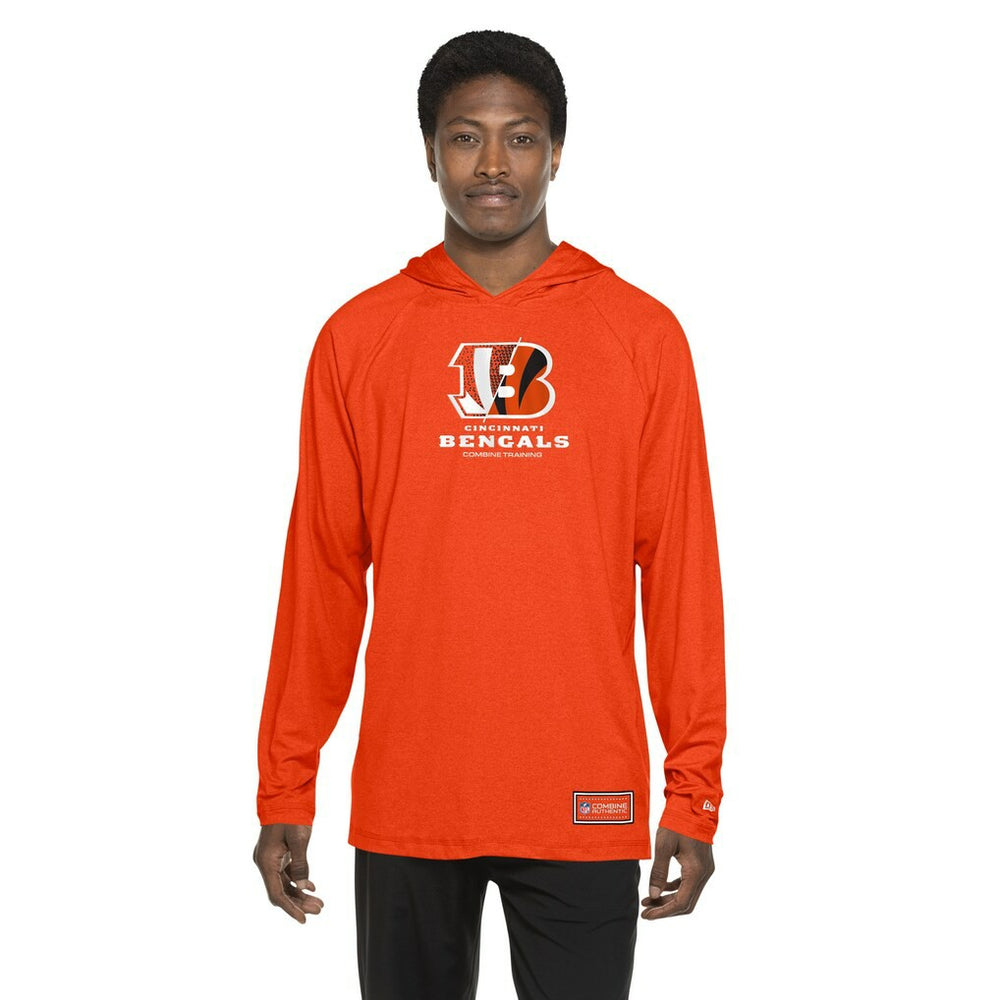 Cincinnati Bengals New Era Functional Fandom Hoodie Orange