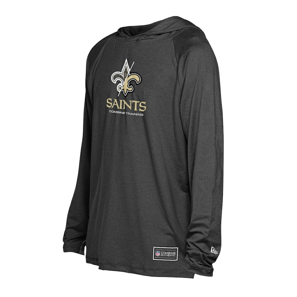 New Orleans Saints New Era Functional Fandom Hoodie Black