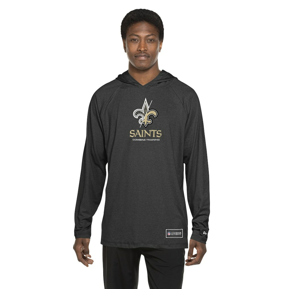New Orleans Saints New Era Functional Fandom Hoodie Black