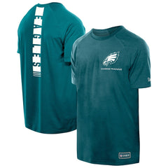 Philadelphia Eagles New Era Functional Fandom Reflective T-Shirt Midnight Green