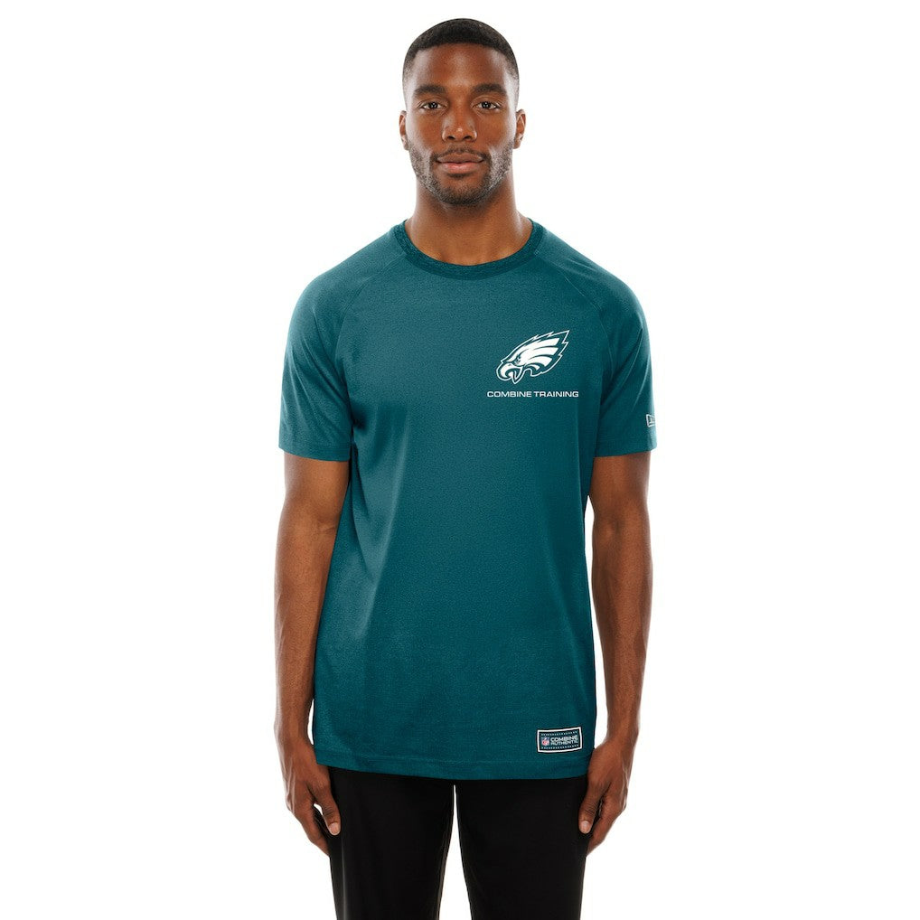 Philadelphia Eagles New Era Functional Fandom Reflective T-Shirt Midnight Green