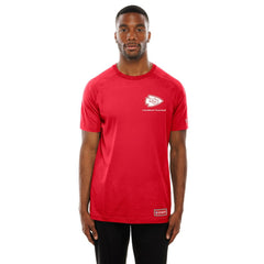 Kansas City Chiefs New Era Functional Fandom Reflective T-Shirt Red