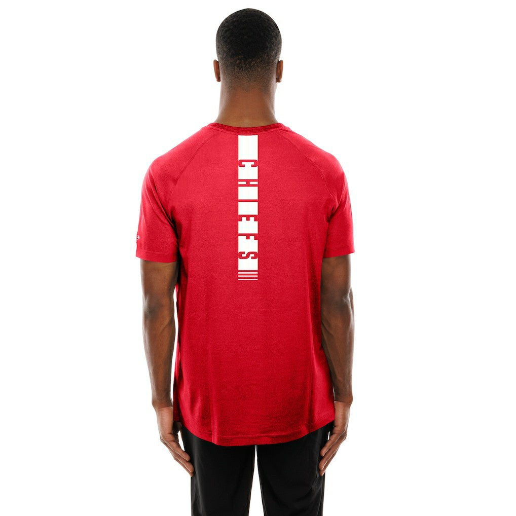 Kansas City Chiefs New Era Functional Fandom Reflective T-Shirt Red