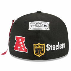 Pittsburgh Steelers New Era x Alpha Industries 59FIFTY Fitted Hat Black