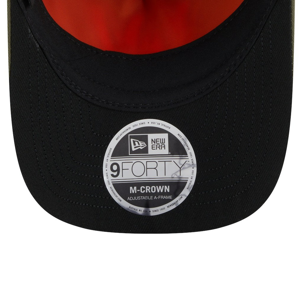 Washington Commanders New Era x Alpha Industries A-Frame 9FORTY Adjustable Hat Olive