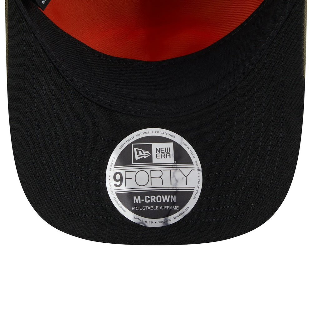 Los Angeles Chargers New Era x Alpha Industries A-Frame 9FORTY Adjustable Hat Olive