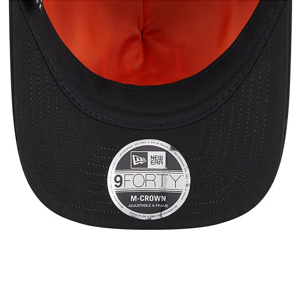 New York Giants New Era x Alpha Industries A-Frame 9FORTY Adjustable Hat Black