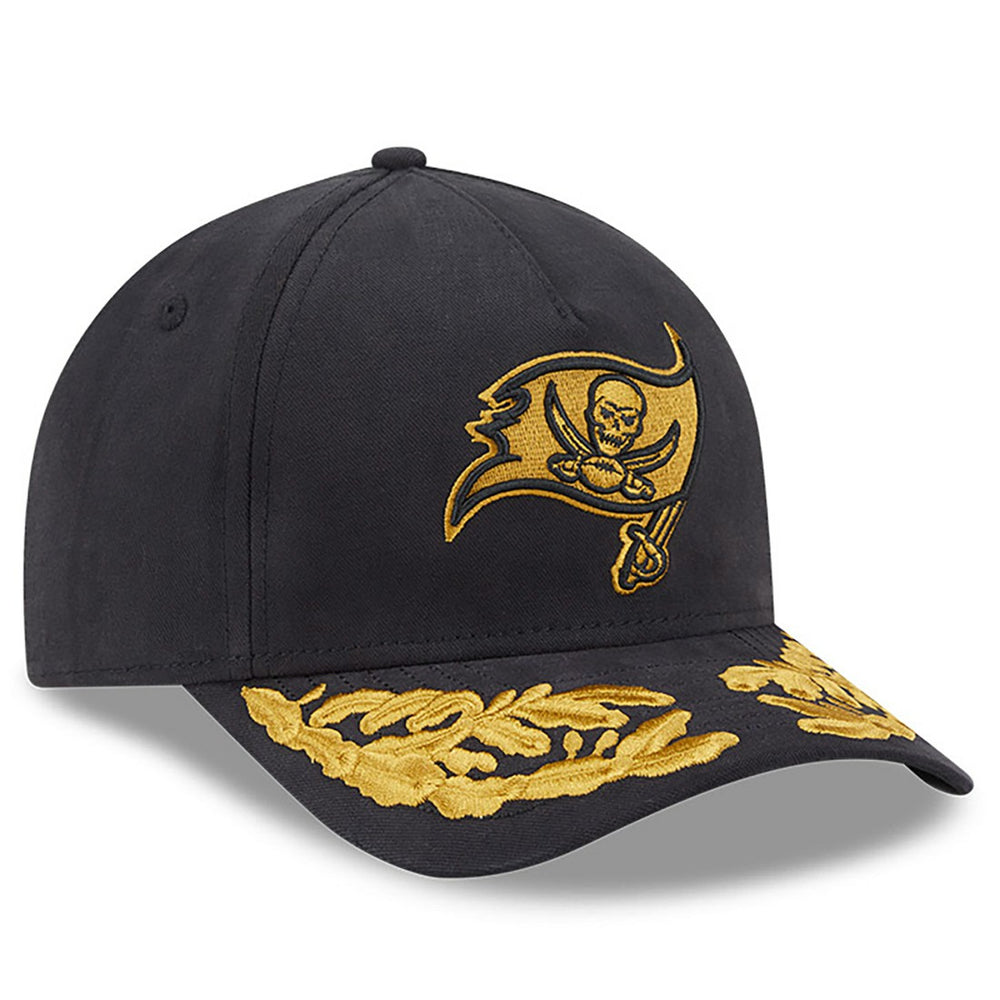 Tampa Bay Buccaneers New Era x Alpha Industries A-Frame 9FORTY Adjustable Hat Black