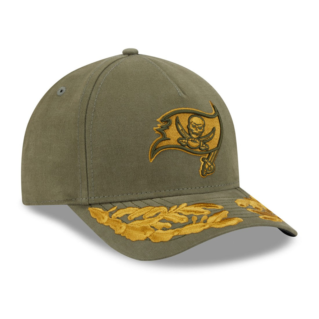 Tampa Bay Buccaneers New Era x Alpha Industries A-Frame 9FORTY Adjustable Hat Olive