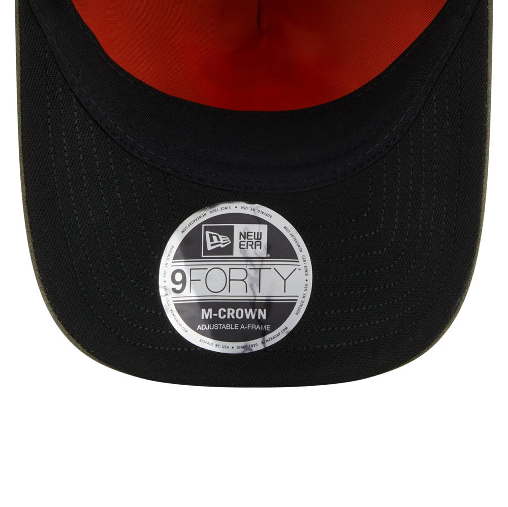 Tampa Bay Buccaneers New Era x Alpha Industries A-Frame 9FORTY Adjustable Hat Olive