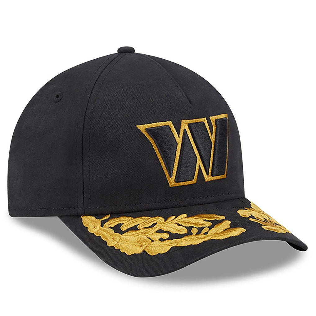 Washington Commanders New Era x Alpha Industries A-Frame 9FORTY Adjustable Hat Black