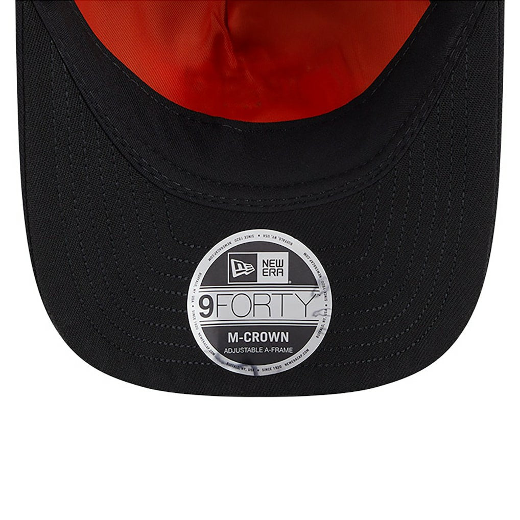 Kansas City Chiefs New Era x Alpha Industries A-Frame 9FORTY Adjustable Hat Black