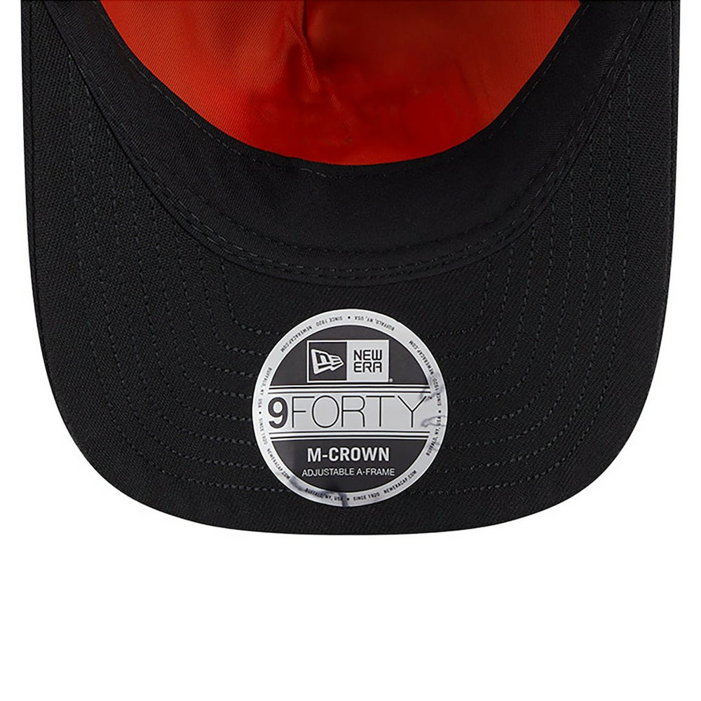 Kansas City Chiefs New Era x Alpha Industries A-Frame 9FORTY Adjustable Hat Black