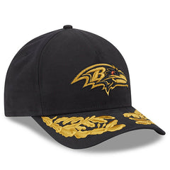 Baltimore Ravens New Era x Alpha Industries A-Frame 9FORTY Adjustable Hat Black