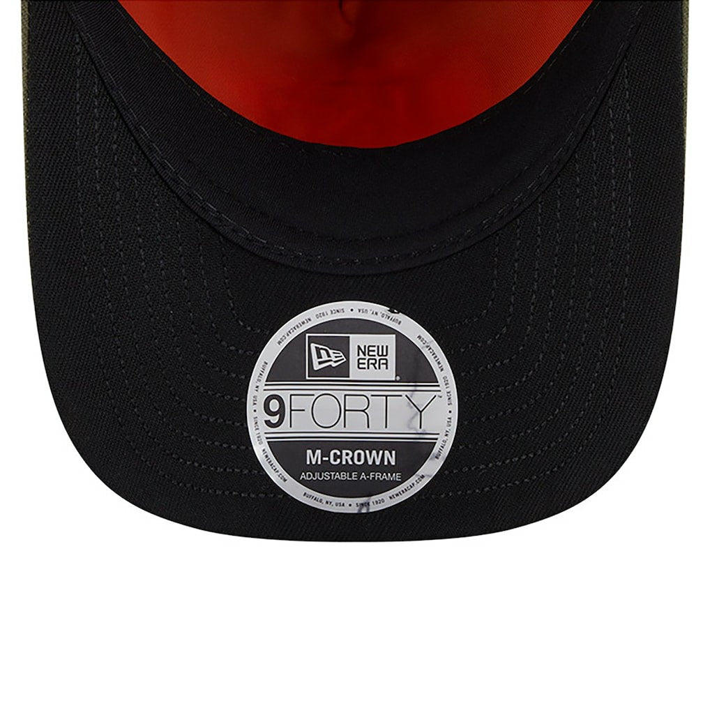 Kansas City Chiefs New Era x Alpha Industries A-Frame 9FORTY Adjustable Hat Olive