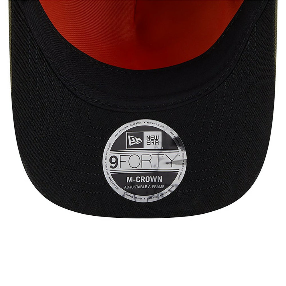 Dallas Cowboys New Era x Alpha Industries A-Frame 9FORTY Adjustable Hat Olive