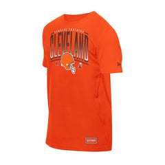 Cleveland Browns New Era Combine Authentic Training Throwback T-Shirt Orange