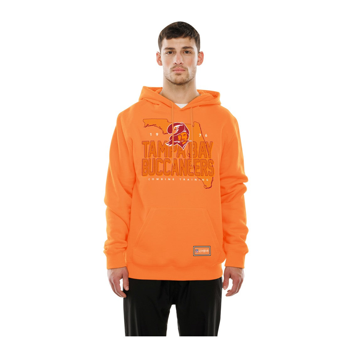 Tampa Bay Buccaneers New Era Combine Authentic Local State Throwback Hoodie Orange
