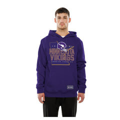 Minnesota Vikings New Era Combine Authentic Local State Throwback Hoodie Purple