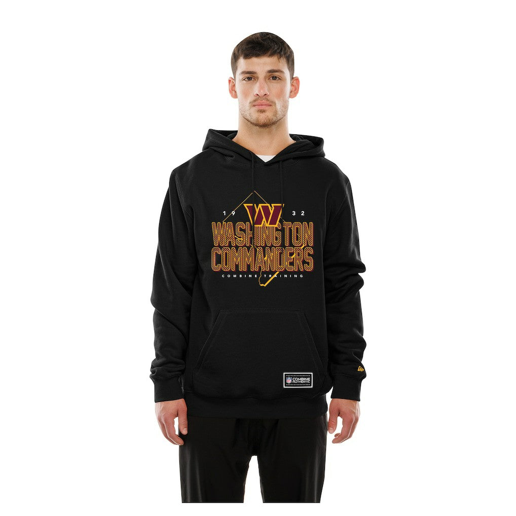 Washington Commanders New Era Combine Authentic Local State Hoodie Black