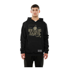 New Orleans Saints New Era Combine Authentic Local State Hoodie Black