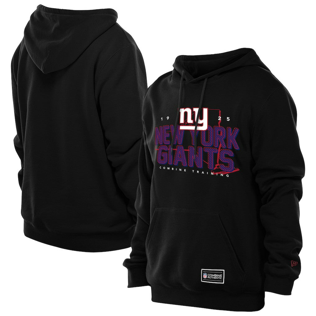 New York Giants New Era Combine Authentic Local State Hoodie Black