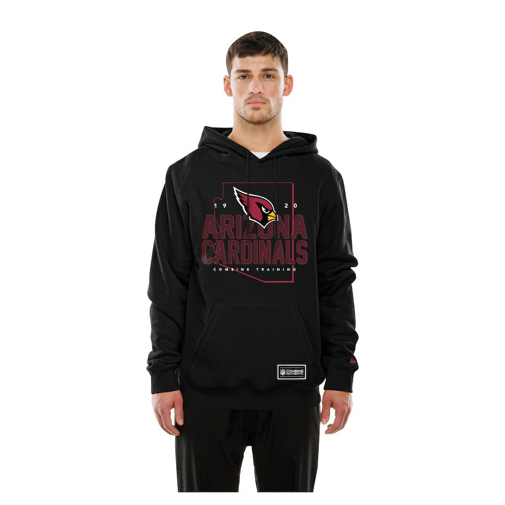 Arizona Cardinals New Era Combine Authentic Local State Hoodie Black