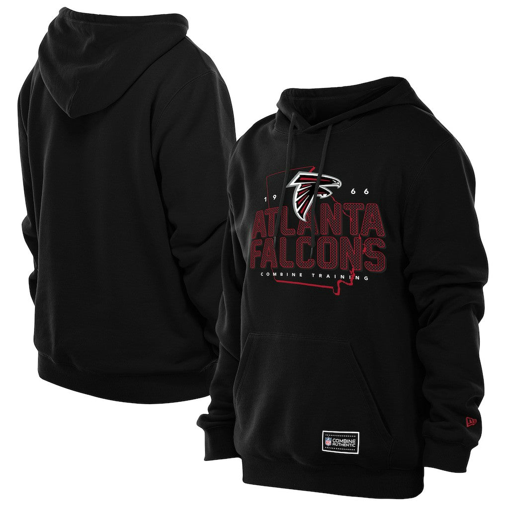 Atlanta Falcons New Era Combine Authentic Local State Hoodie Black