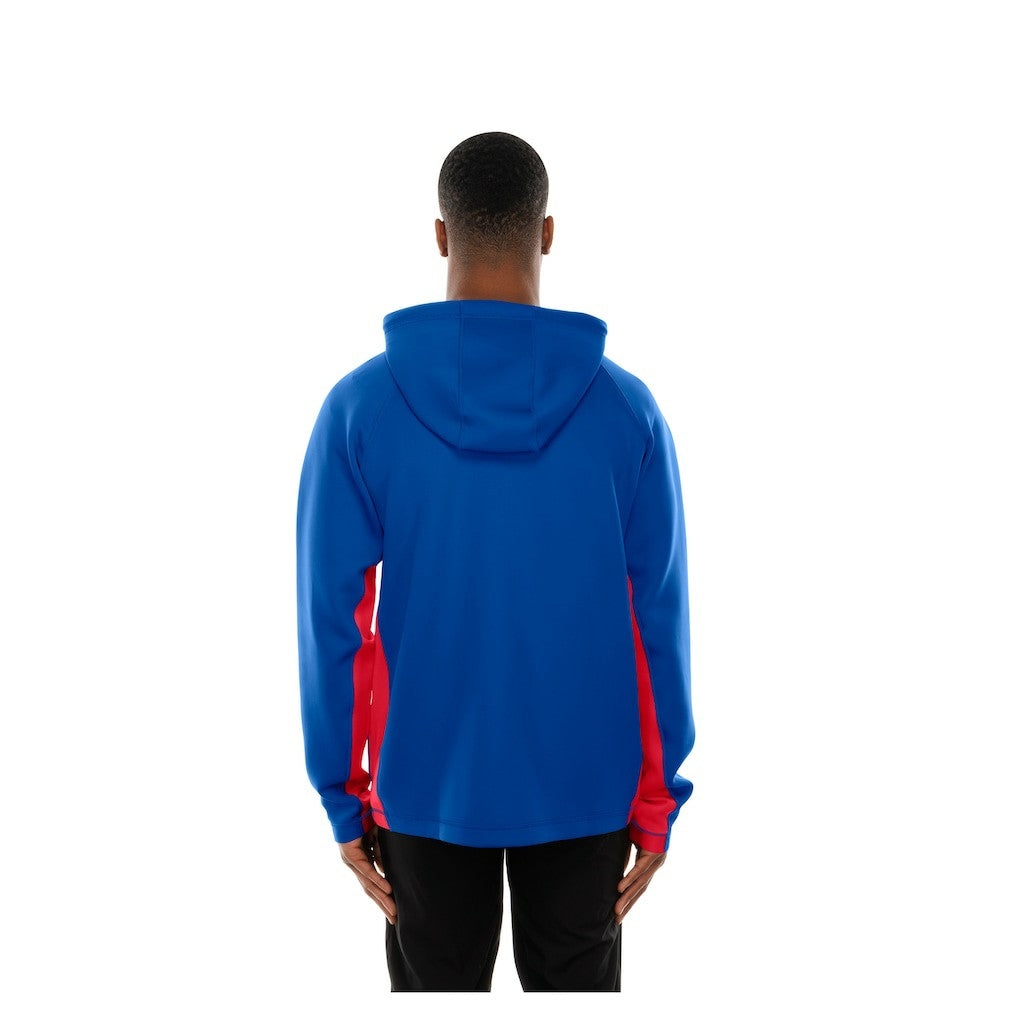 Buffalo Bills New Era Combine Authentic Raglan Scuba Full-Zip Hoodie Royal