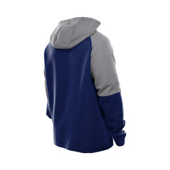 Indianapolis Colts New Era Combine Authentic Color Block Raglan Pullover Hoodie Royal