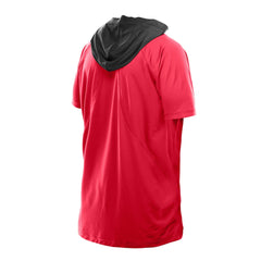 Tampa Bay Buccaneers New Era Combine Authentic Hooded Raglan Short-Sleeve T-Shirt Red
