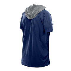 Indianapolis Colts New Era Combine Authentic Hooded Raglan Short-Sleeve T-Shirt Royal