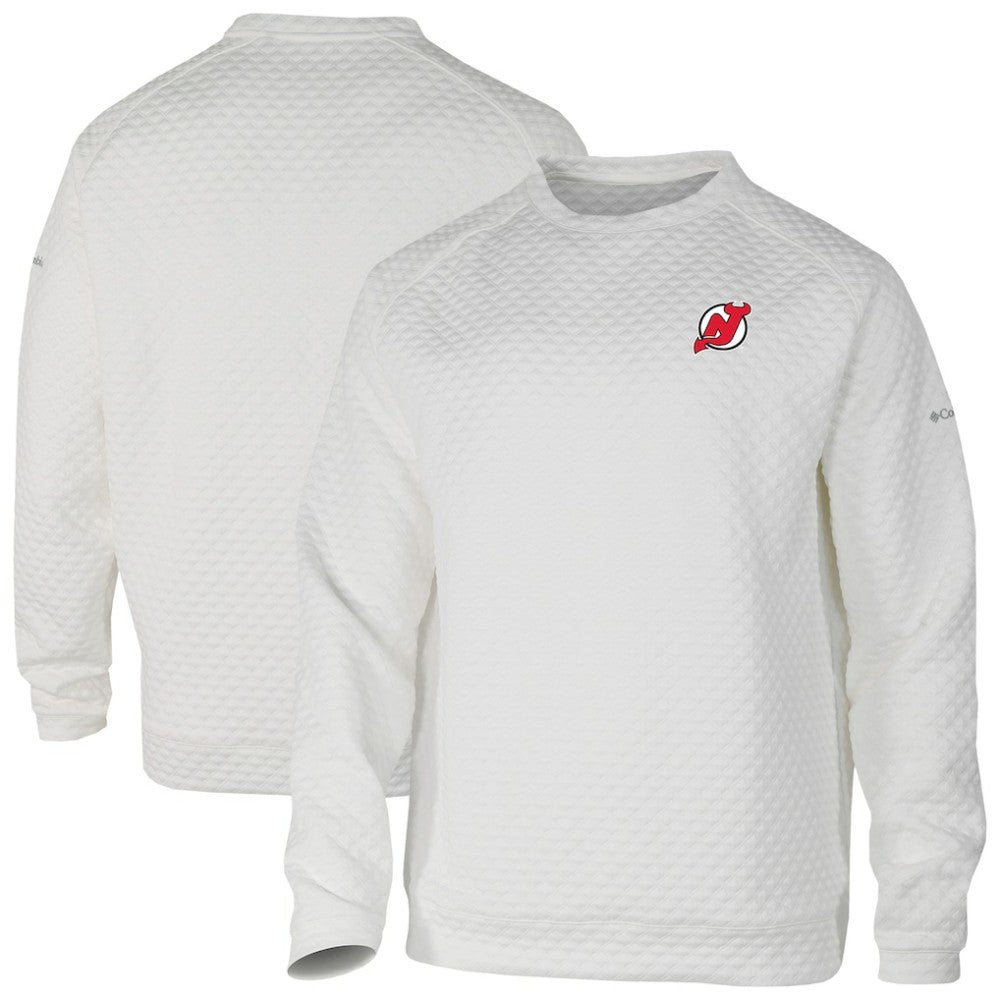 New Jersey Devils Columbia The Finder Sweatshirt - White - NHL 202633145