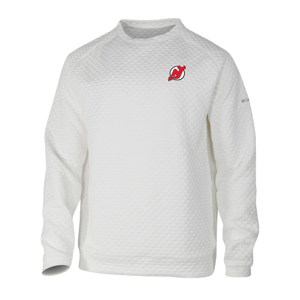 New Jersey Devils Columbia The Finder Sweatshirt - White - NHL 202633145