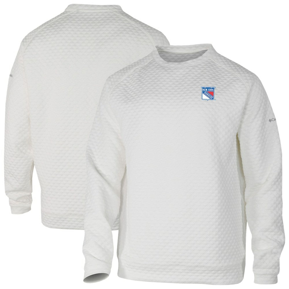 New York Rangers Columbia The Finder Sweatshirt - White - NHL 202633146