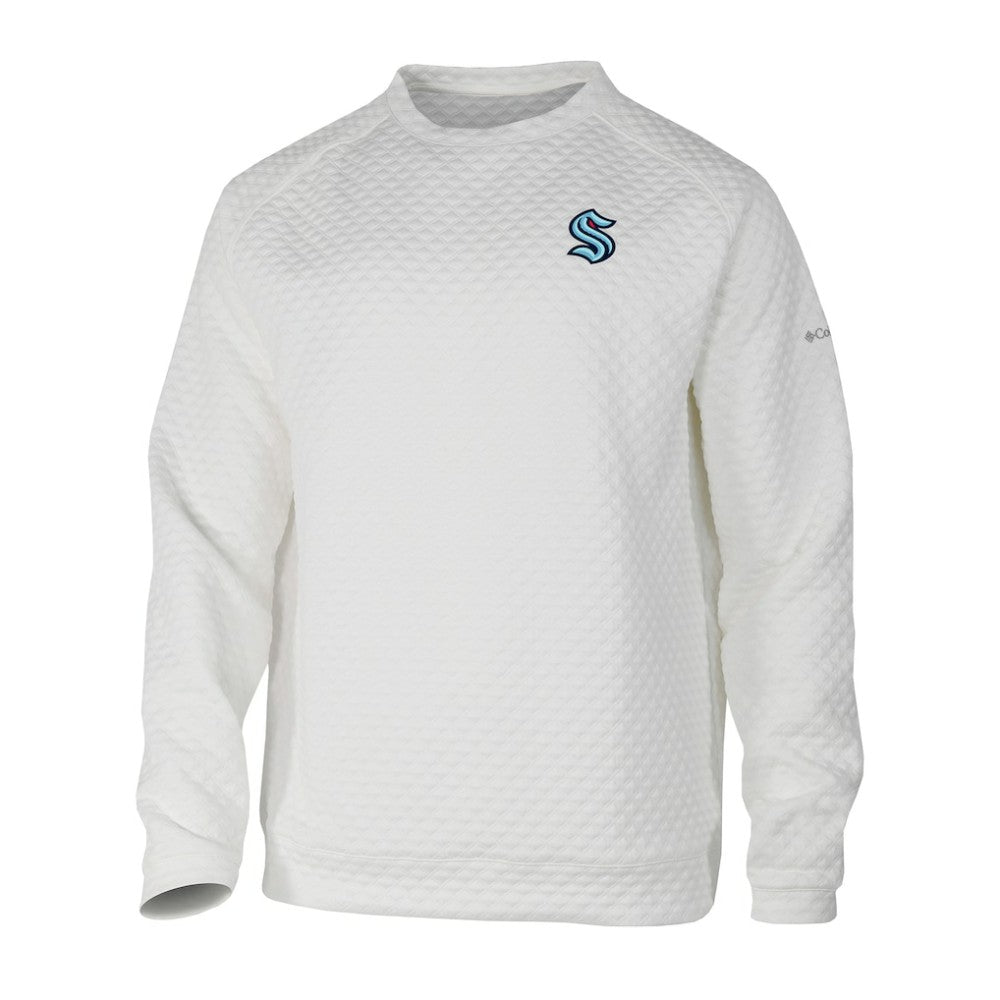 Seattle Kraken Columbia The Finder Sweatshirt - White - NHL 202633147