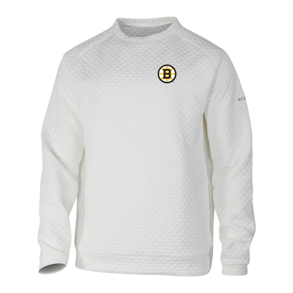 Boston Bruins Columbia The Finder Sweatshirt - White - NHL 202633148